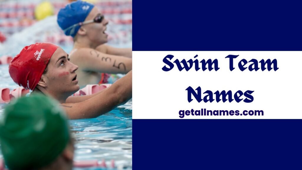 Swim Team Names