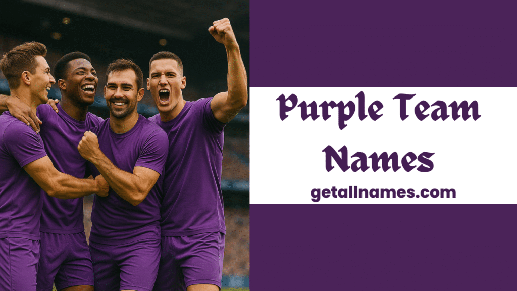 Purple Team Names